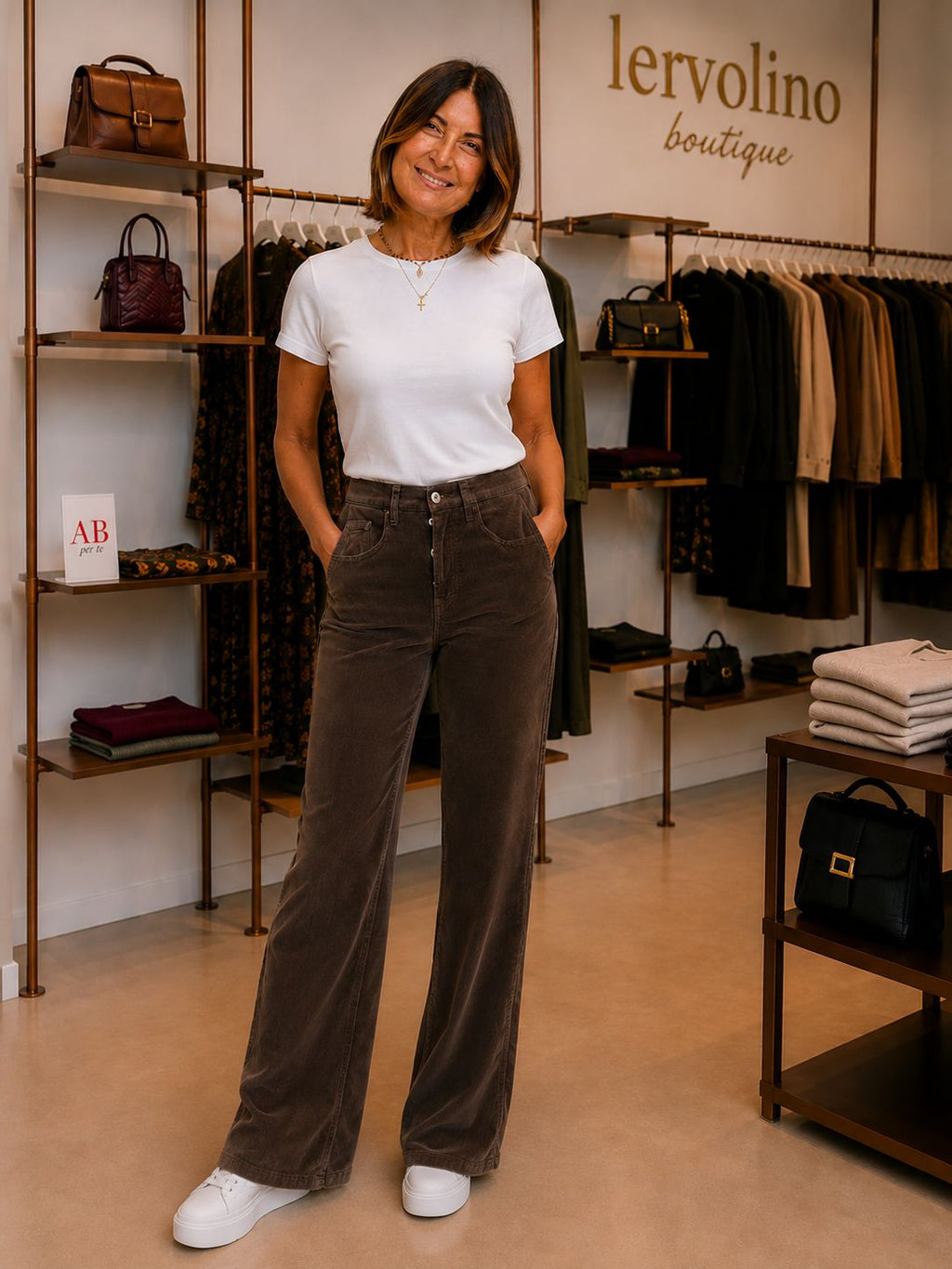 DP427 VS0030 PANTALONE JACKLYN DONDUP