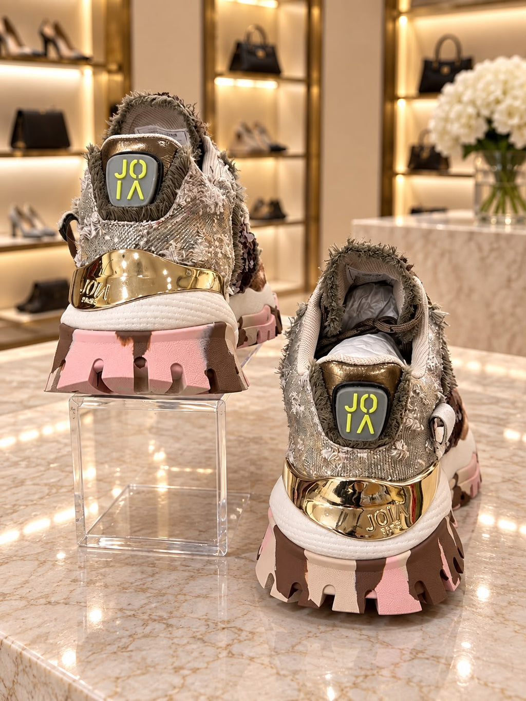 COZY BROWN PINK JOJA PARIS