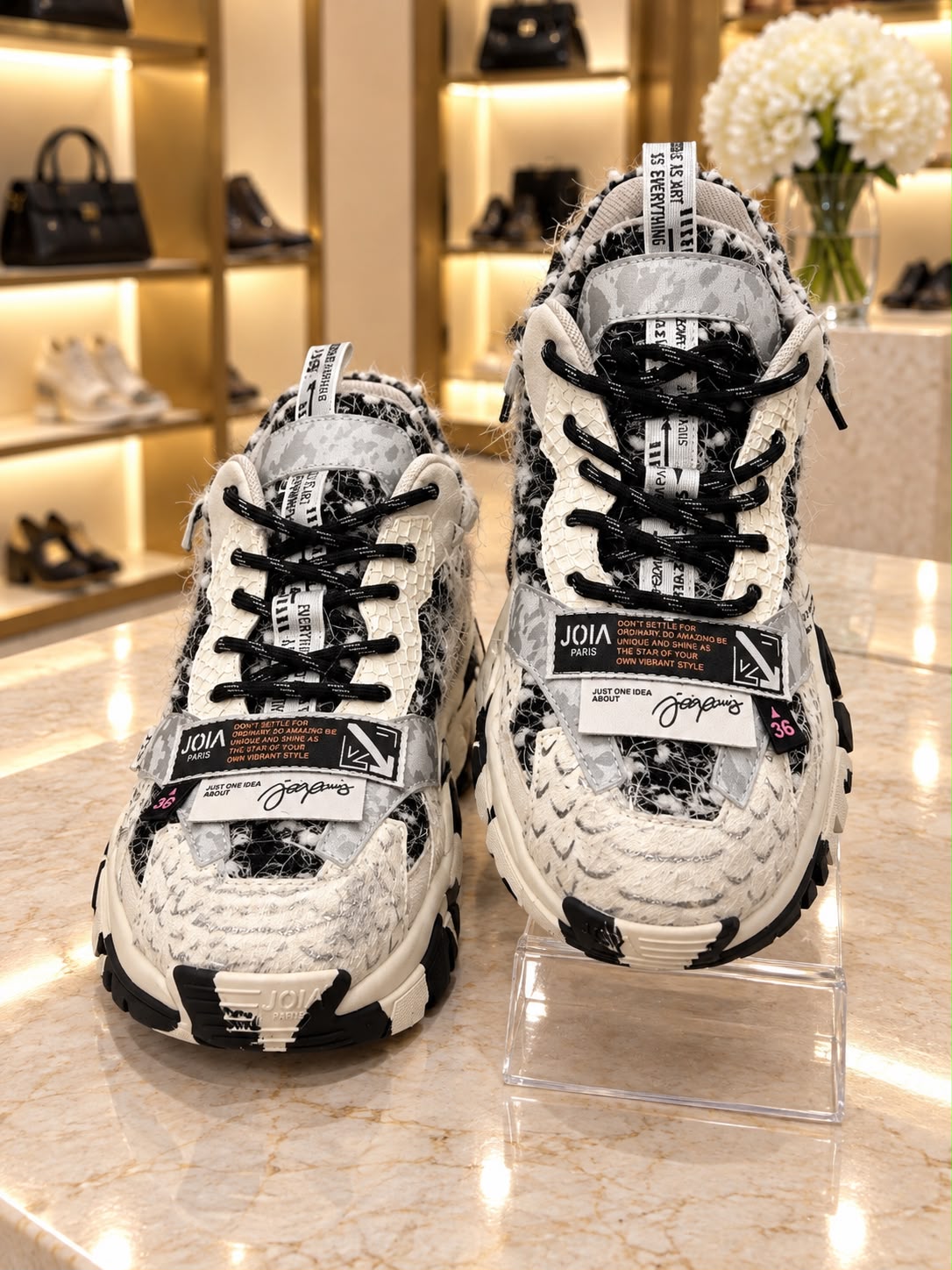 202602116 LABEL BLACK WHITE JOIA PARIS