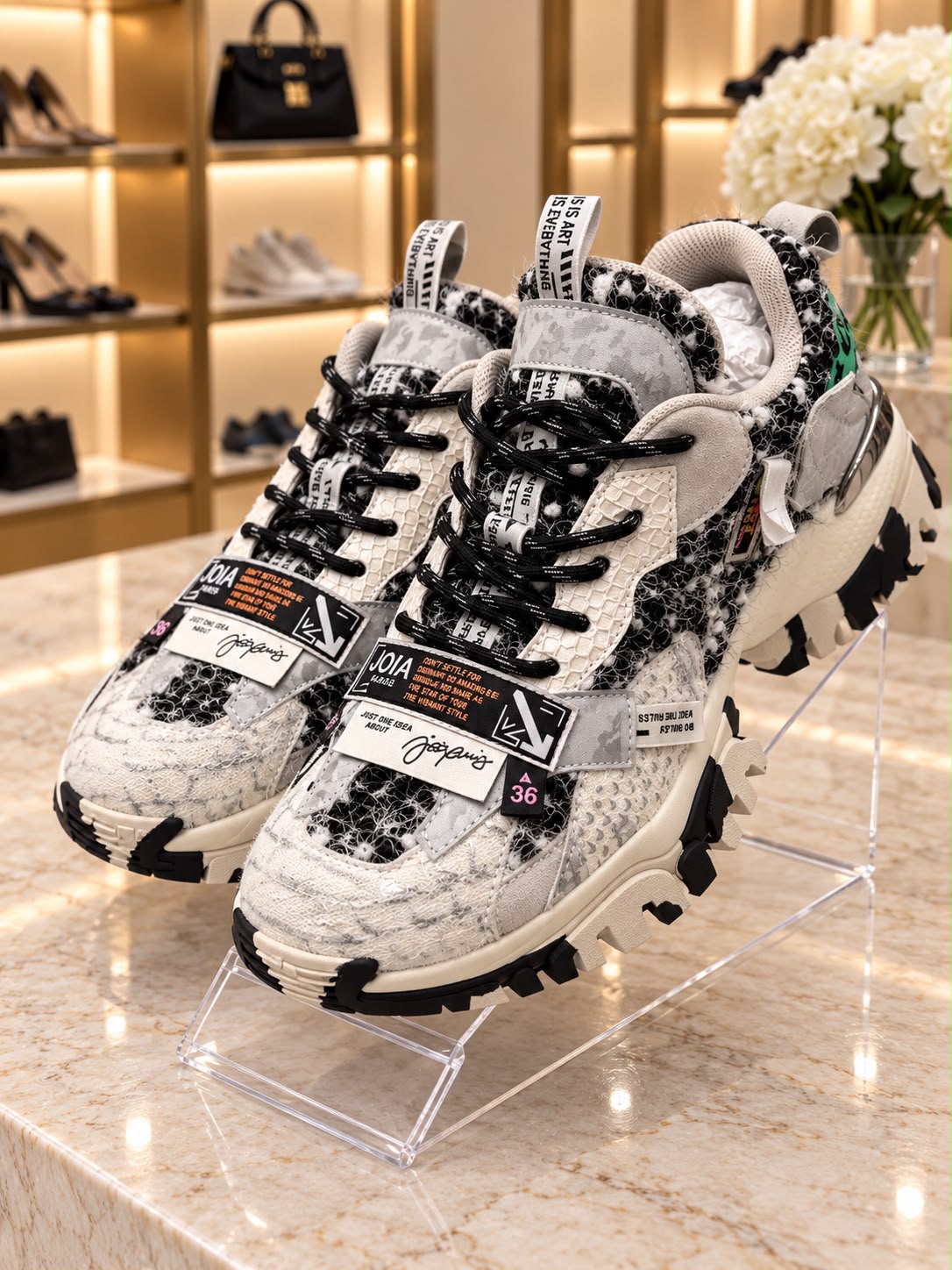 202602116 LABEL BLACK WHITE JOIA PARIS