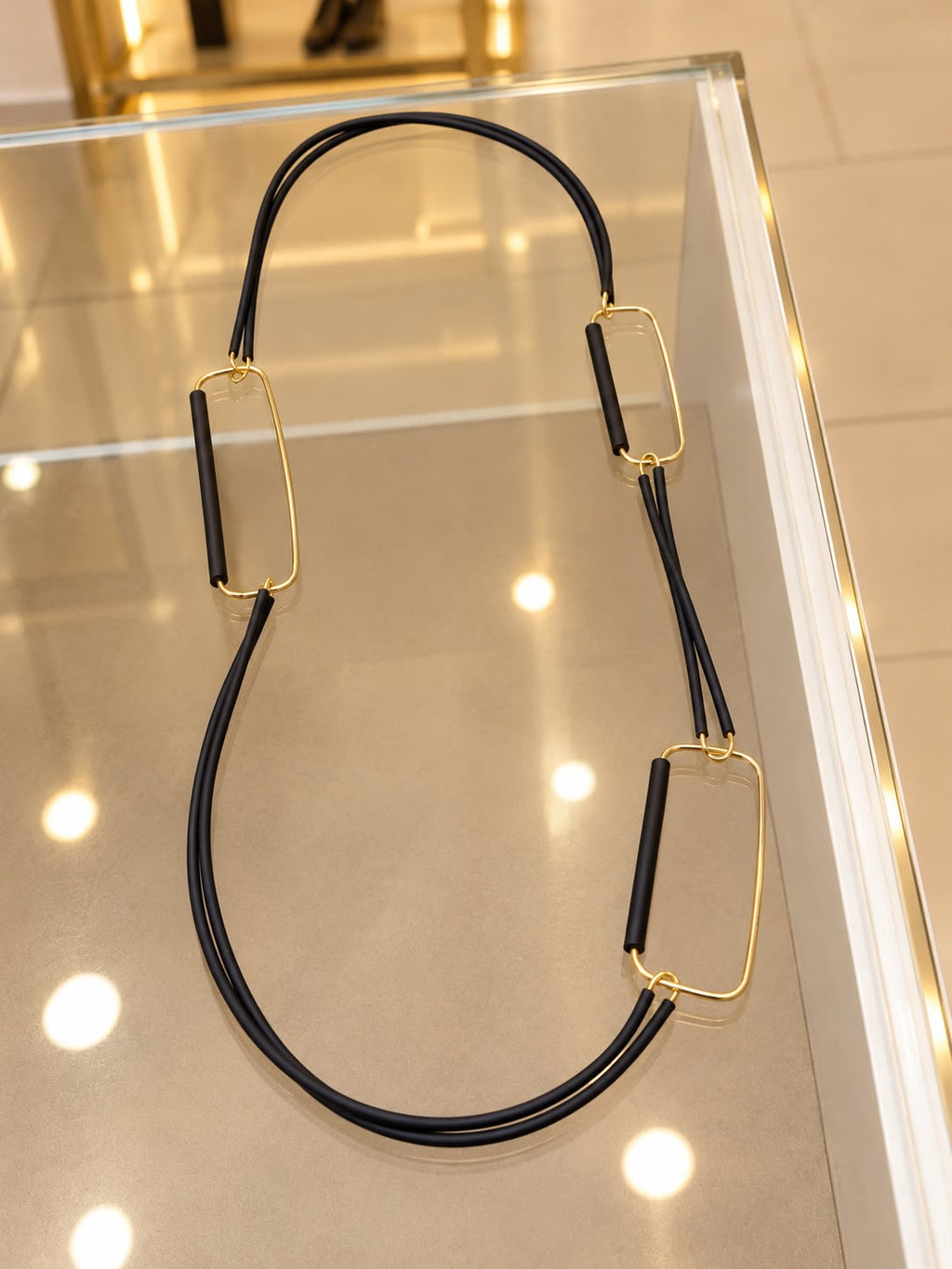 COLLANA LUNGA CLIO LIVIANA CONTI 100 PVC +100 OTTONE CW=PVC