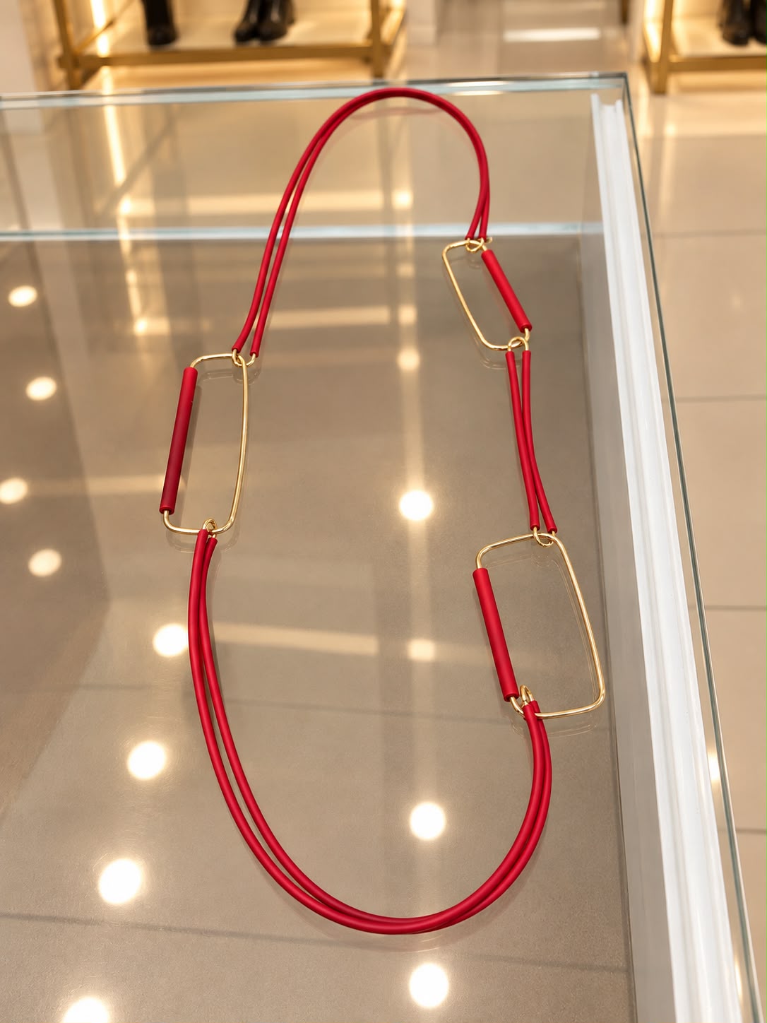 COLLANA LUNGA CLIO LIVIANA CONTI 100 PVC +100 OTTONE CW=PVC