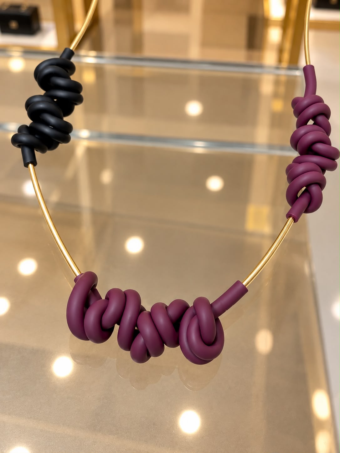 COLLANA LUNGA DEVA LIVIANA CONTI100 PVC +100 OTTONE CW=PVC