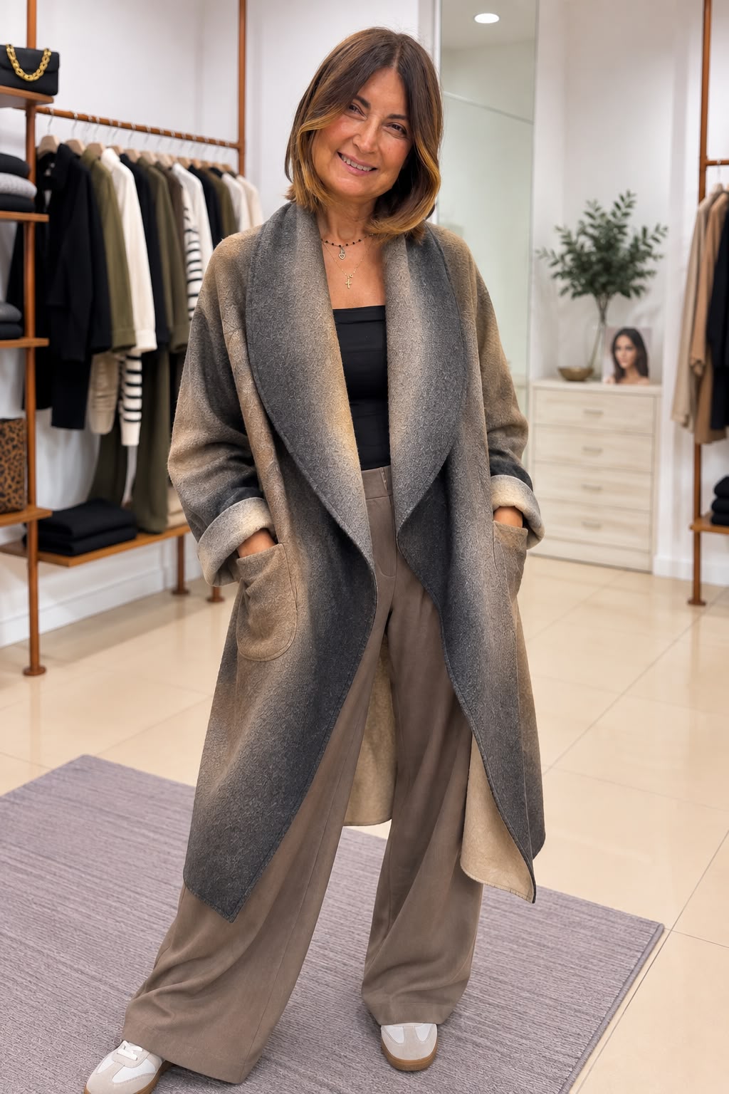 Kyle CoatTasty Shades PLOUMANAC'H  CAPPOTTO Donna